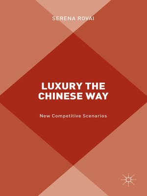 cover image of Luxury the Chinese Way